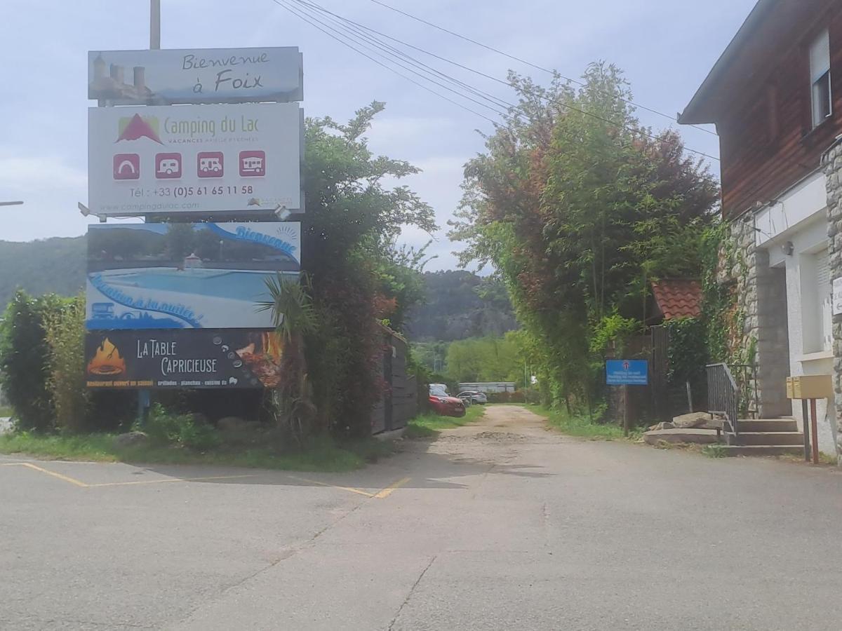 Отель Chalet Pour 5 Personnes Equipe Sur Emplacement Privatif Dans Camping 4 Etoiles Appartenant Et Gere Par Un Particulier Фуа Экстерьер фото